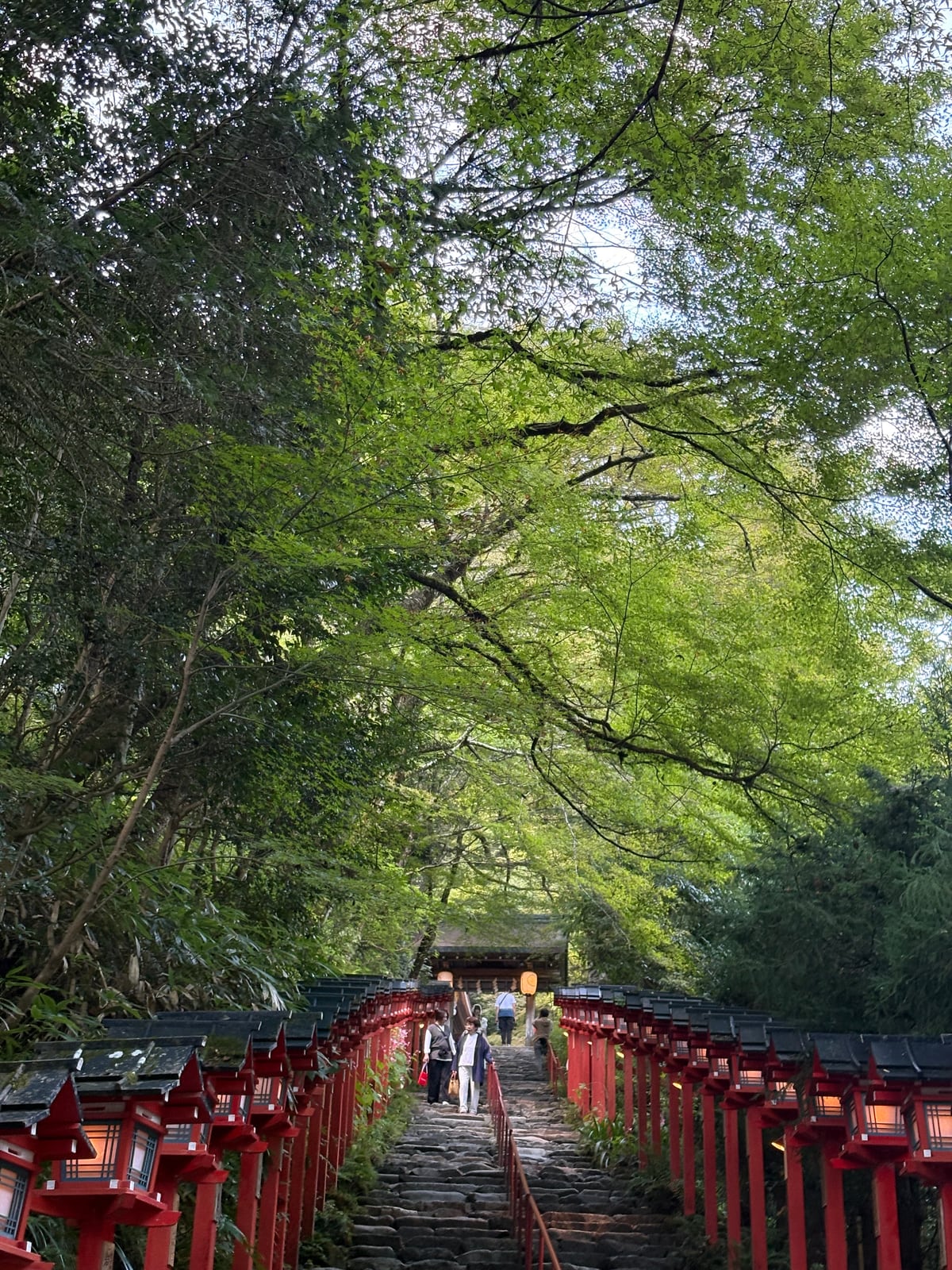 貴船神社の参道