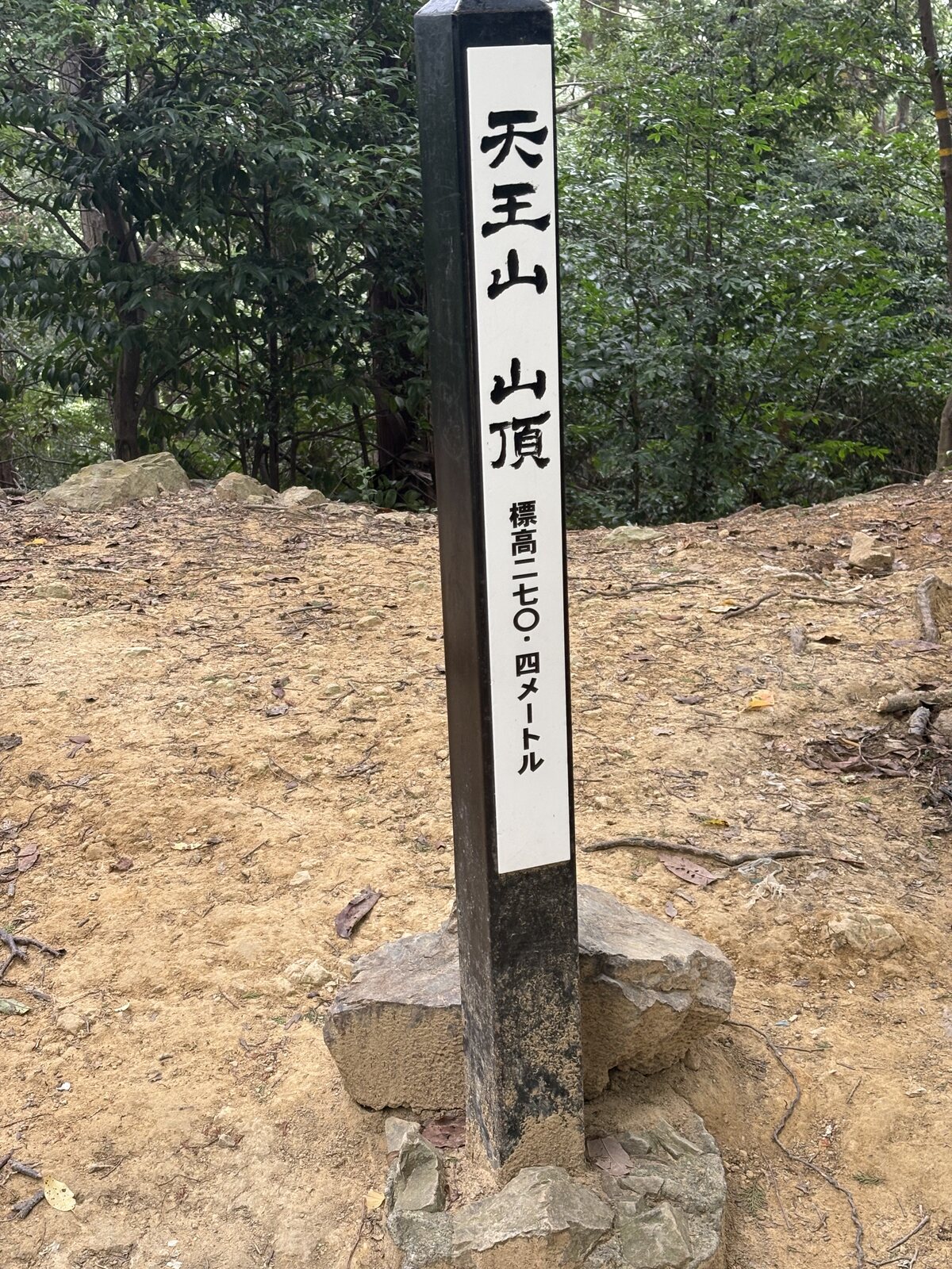 天王山の山頂